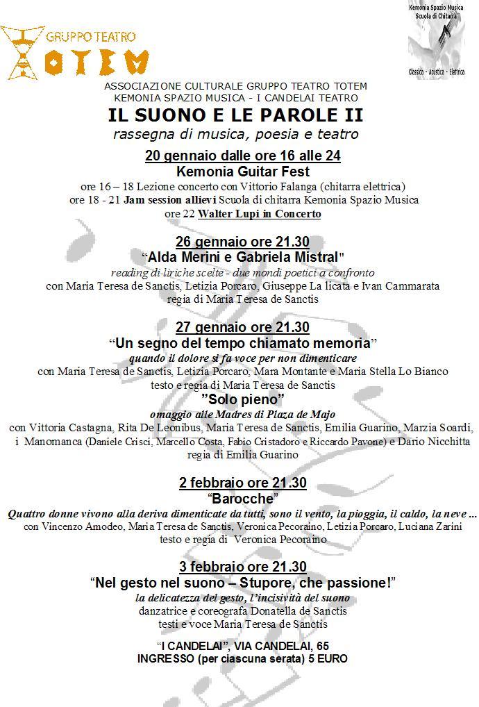 Il suono e le parole II